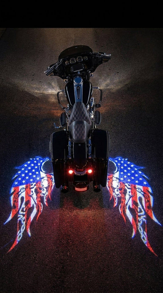 IronWing motorcycle projector light