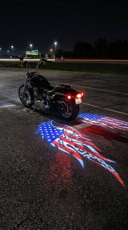 IronWing motorcycle projector light