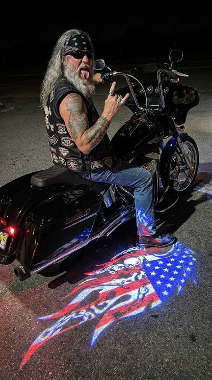 IronWing motorcycle projector light